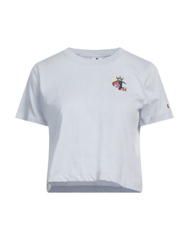 Champion Woman T-shirt Lilac Size M Cotton In Purple