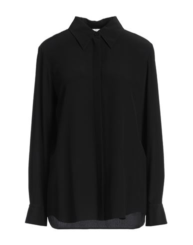 Chloé Woman Shirt Black Size 8 Silk In Black