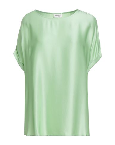 Ottod'ame Woman Top Light Green Size 8 Viscose