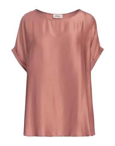 Ottod'ame Woman Top Blush Size 8 Viscose In Pink