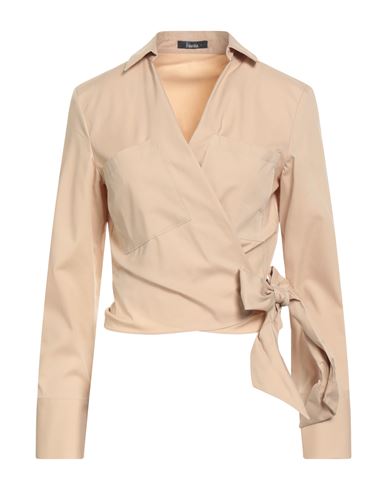 Woman Shirt Cream Size 10 Viscose