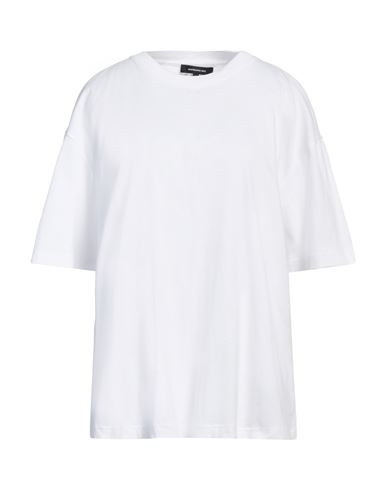 BARBARA BUI BARBARA BUI WOMAN T-SHIRT WHITE SIZE 10 COTTON 