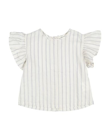 Babe And Tess Babe & Tess Toddler Girl Top Off White Size 4 Cotton In Off White