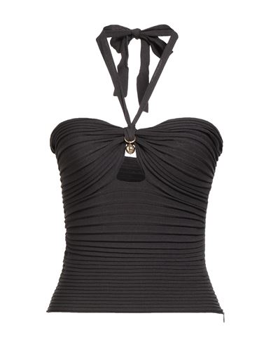 Philosophy Di Lorenzo Serafini Woman Top Dark Brown Size 8 Viscose, Polyamide In Gray