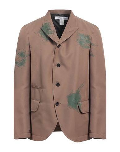 Comme Des Garçons Shirt Man Blazer Khaki Size Xl Polyester In Beige