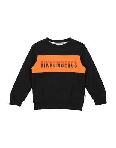 Bikkembergs Toddler Boy Sweatshirt Black Size 5 Cotton In Black