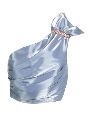 Hanita Woman Top Slate Blue Size S Polyester, Nylon, Elastane