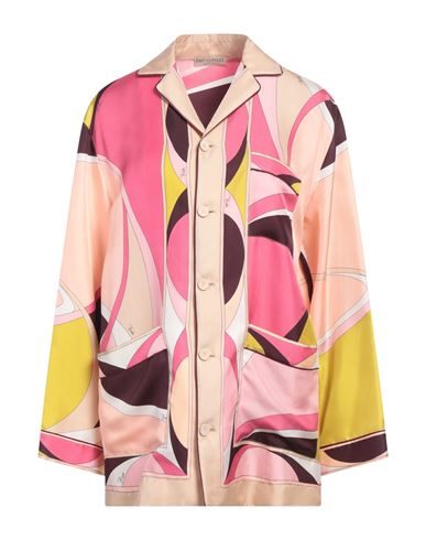 Pucci Woman Shirt Fuchsia Size 8 Silk