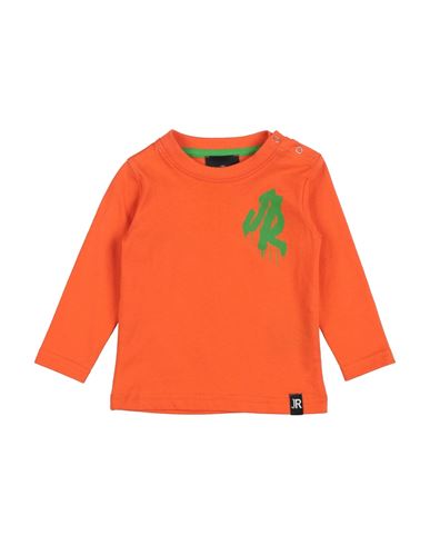 John Richmond Newborn Boy T-shirt Orange Size 3 Cotton In Orange