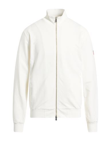 Cooperativa Pescatori Posillipo Man Sweatshirt Off White Size Xxl Cotton, Elastane In White