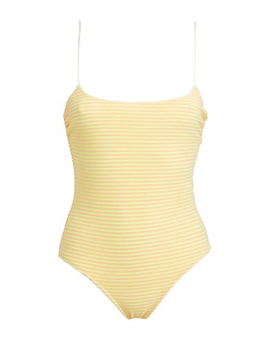 Forte Forte Forte_forte Woman Bodysuit Yellow Size 2 Cotton, Polyester
