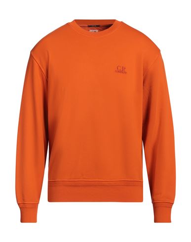 C.p. Company C. P. Company Man Sweatshirt Orange Size 3xl Cotton