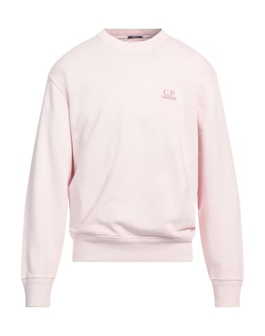 Shop C.p. Company C. P. Company Man Sweatshirt Pink Size 3xl Cotton