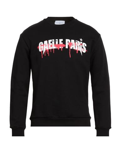 Gaelle Paris Gaëlle Paris Man Sweatshirt Black Size S Cotton In Black