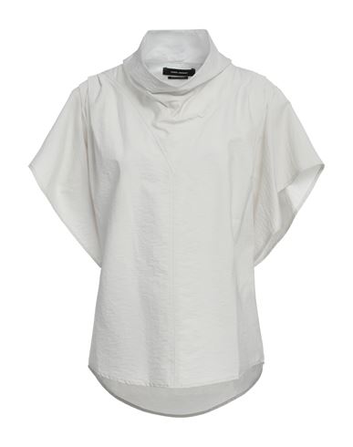 ISABEL MARANT ISABEL MARANT WOMAN TOP BEIGE SIZE 8 COTTON, POLYAMIDE 