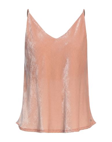 Ottod'ame Trésor Woman Top Blush Size 8 Rayon, Polyamide In Pink
