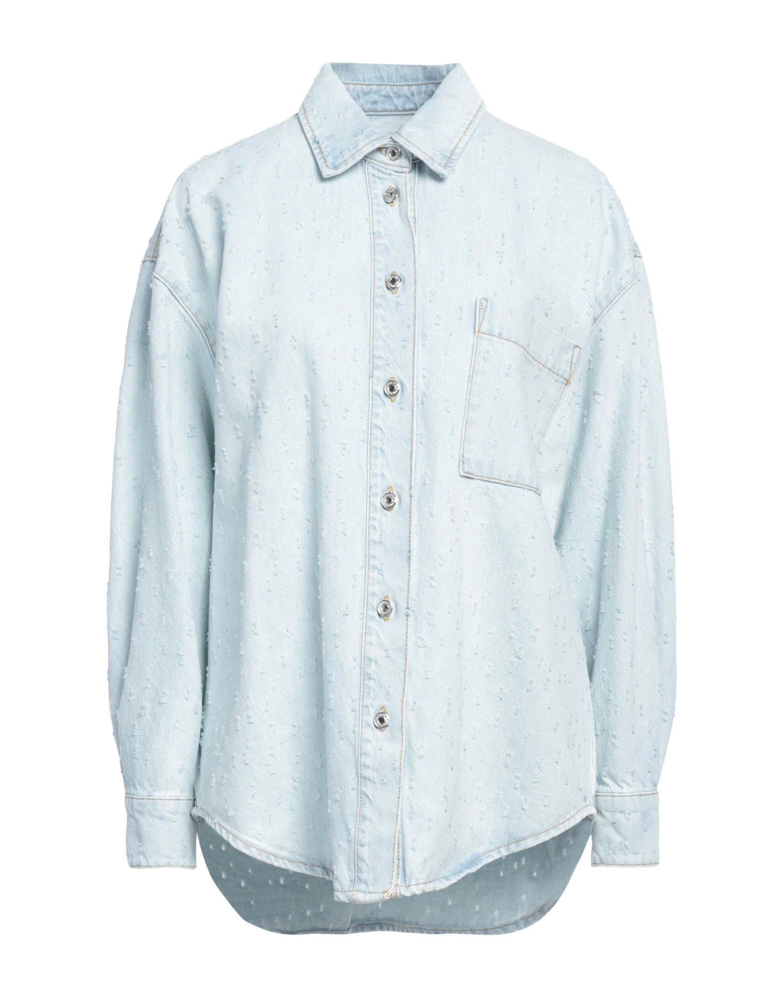 MSGM MSGM ΜΠΛΟΥΖΑΚΙΑ Πουκάμισο denim