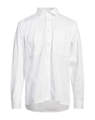 Tod's Man Shirt White Size 17 Cotton In White