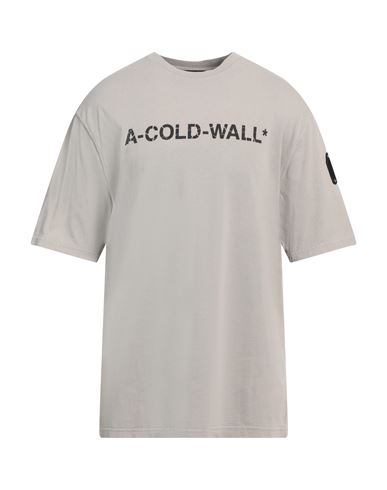 A-cold-wall* A Cold Wall Overdye Logo T-shirt In Grey