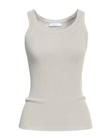 Max Mara Woman Top Beige Size M Viscose, Polyester In Beige