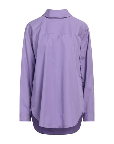 Shop Tod's Woman Top Purple Size 8 Cotton