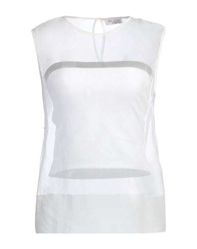 Brunello Cucinelli Sheer-design Tank Top Set In White