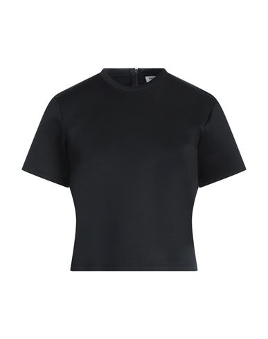 Proenza Schouler Woman T-shirt Black Size 6 Polyester, Recycled Polyester, Viscose, Elastane In Black