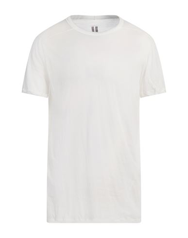 Rick Owens Crew Neck Plain Design Short Sleeves In White
