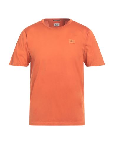 C.p. Company C. P. Company Man T-shirt Rust Size 3xl Cotton