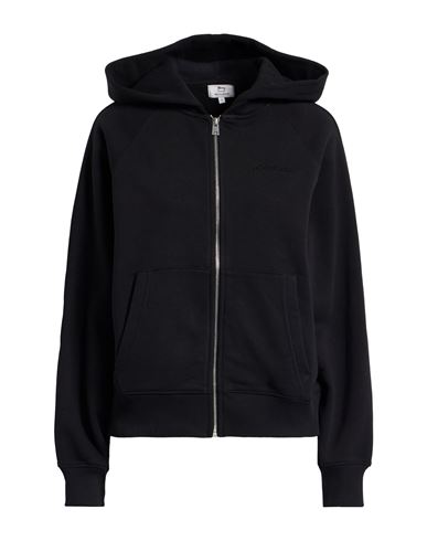 Woolrich Woman Sweatshirt Black Size L Cotton, Polyester