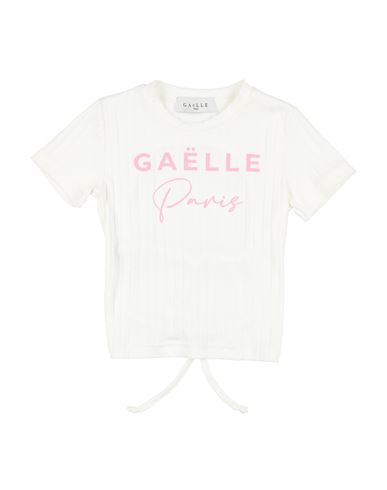 Gaelle Paris Gaëlle Paris Toddler Girl T-shirt White Size 6 Viscose, Polyester, Elastane In White