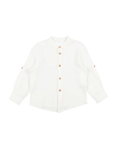 Lalalù Toddler Boy Shirt White Size 6 Cotton In White