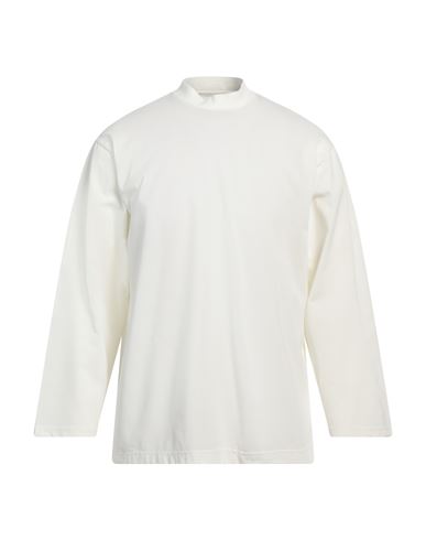 Y-3 Man T-shirt Ivory Size S Cotton, Recycled Polyester In White