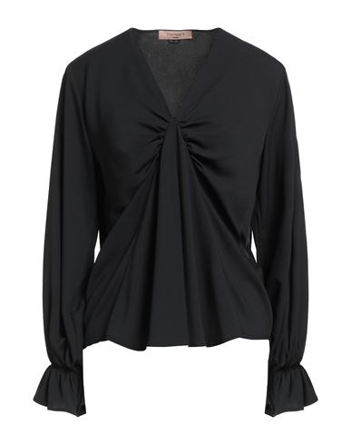 Shop Twinset Woman Top Black Size 10 Polyester
