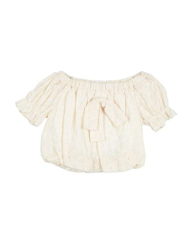 Meilisa Bai Toddler Girl Top Ivory Size 7 Cotton In White