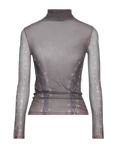 Acne Studios Woman Top Dark Brown Size L Nylon In Brown