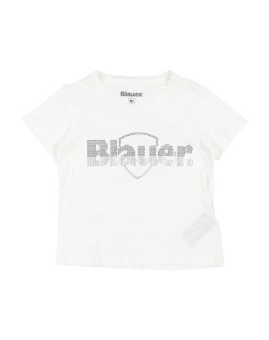 Blauer . Toddler Girl T-shirt White Size 6 Cotton In White