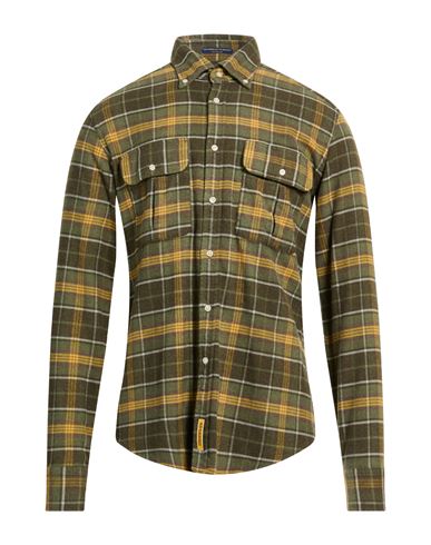 B.d.baggies B. D.baggies Man Shirt Military Green Size M Cotton