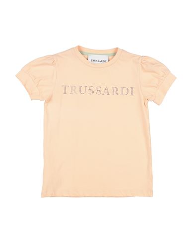 Trussardi Junior Toddler Girl T-shirt Apricot Size 6 Cotton In Orange