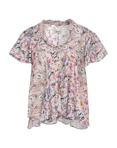 Isabel Marant Woman Top Light Pink Size 8 Polyamide, Silk In Pink