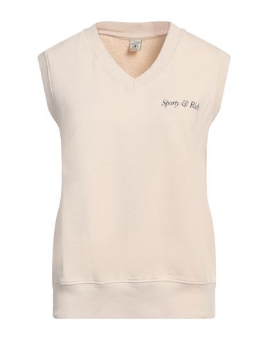 Sporty And Rich Sporty & Rich Woman Sweatshirt Beige Size S Cotton In Beige