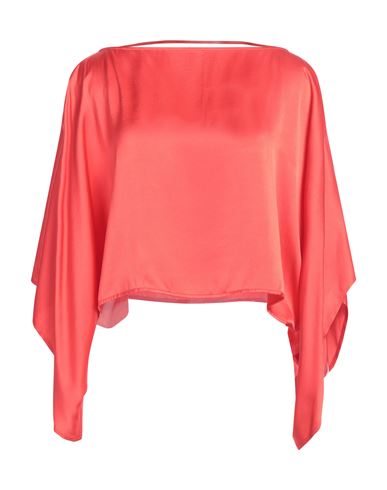 Ottod'ame Oriental Skirt In Tomato Red