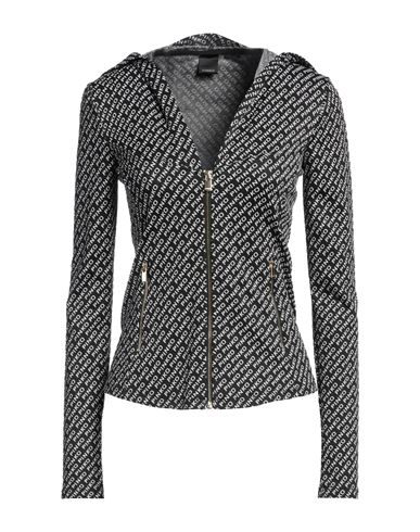Pinko Woman Sweatshirt Black Size Xxs Polyamide, Elastane, Cotton In Black