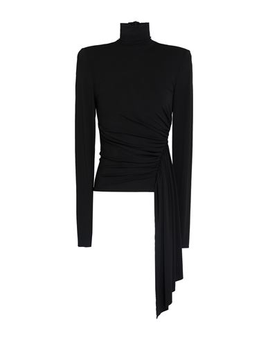 Alexandre Vauthier Woman Top Black Size 8 Viscose, Elastane In Black
