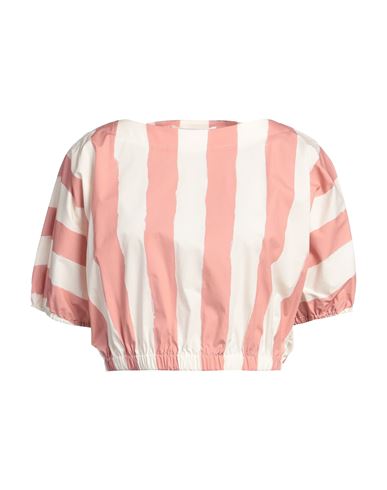 Shop Philosophy Di Lorenzo Serafini Woman Top Antique Rose Size 6 Cotton, Elastane In Pink