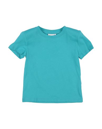 Mariuccia Toddler Girl T-shirt Deep Teal Size 6 Cotton In Green