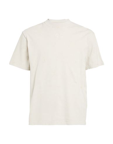 44 Label Group Man T-shirt Ivory Size 3xl Cotton In White