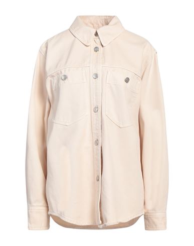 Isabel Marant Denim Talbot Shirt In Beige