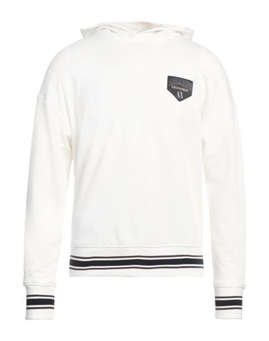 Armani Exchange Man Sweatshirt Off White Size M Cotton, Polyester, Elastane In Off White