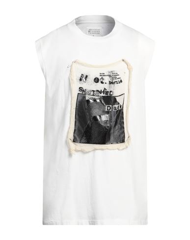 T-shirts Herren Weiß L Herren